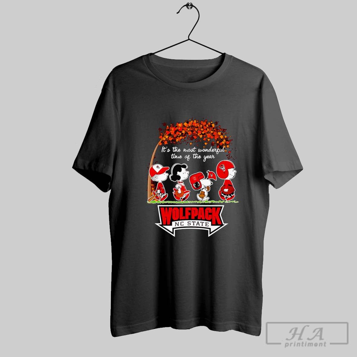 Official Peanuts Its The Most Wonderful Time Of The Year Wolfpack Nc State