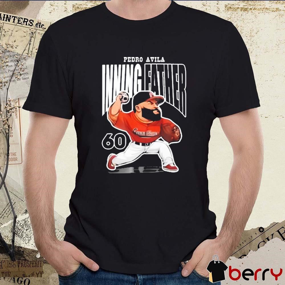 Pedro Avila Inning Father 60 Cleveland Guardians Caricature t-shirt