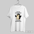 Official Penguin Social Distancing I Live In Antarctica