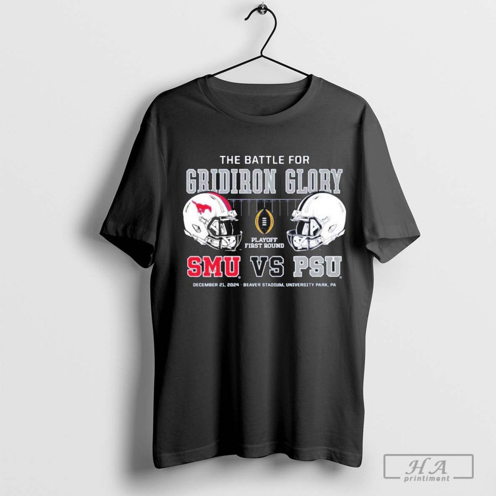 Official Penn State Nittany Lions Vs Smu Mustangs The Battle For Gridiron Glory 2024 Playoff