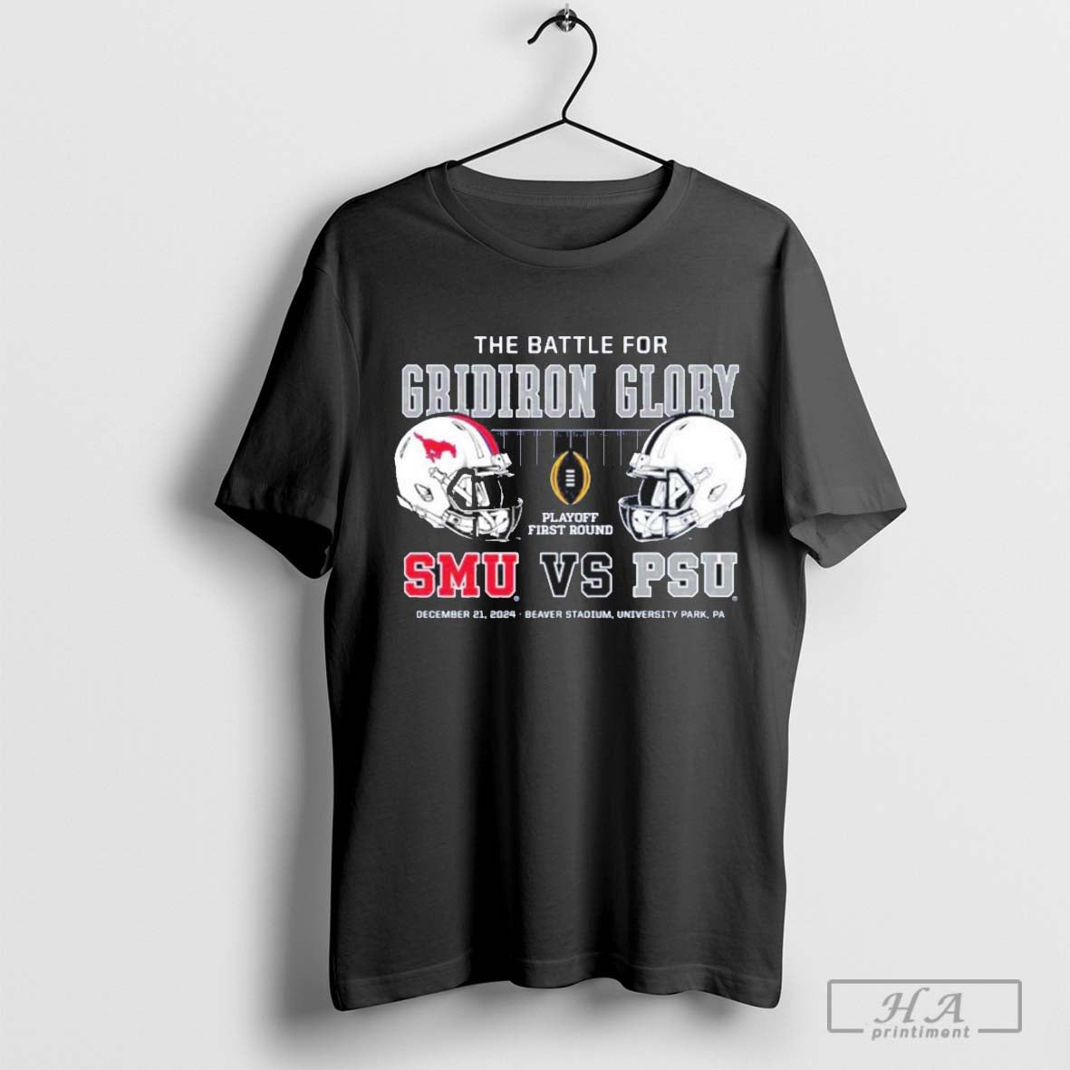 Official Penn State Nittany Lions Vs Smu Mustangs The Battle For Gridiron Glory 2024 Playoff