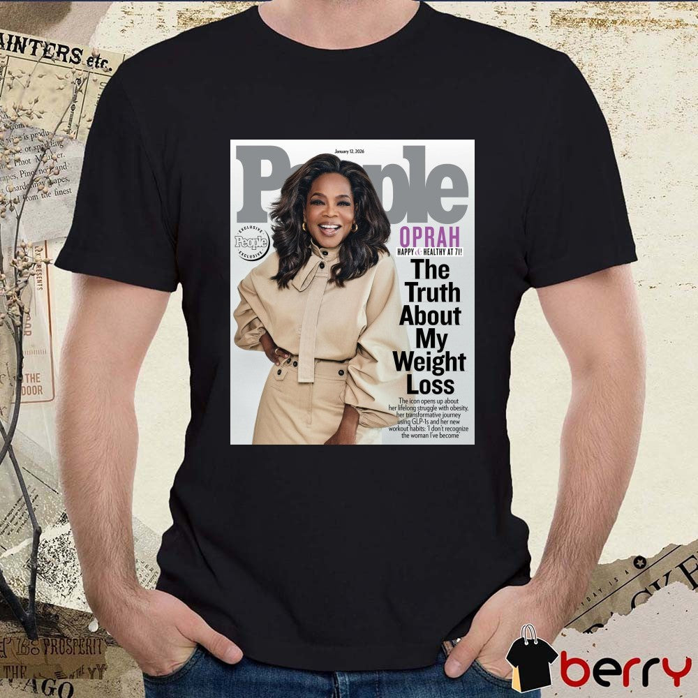 People Oprah Winfrey The Truth About My Weight Loss 2026 Poster t-shirt