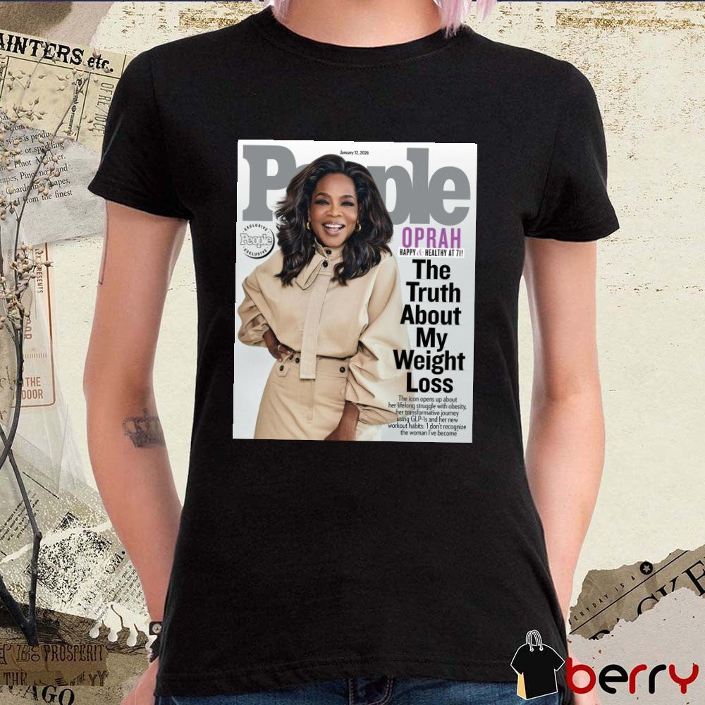 People Oprah Winfrey The Truth About My Weight Loss 2026 Poster t-shirt