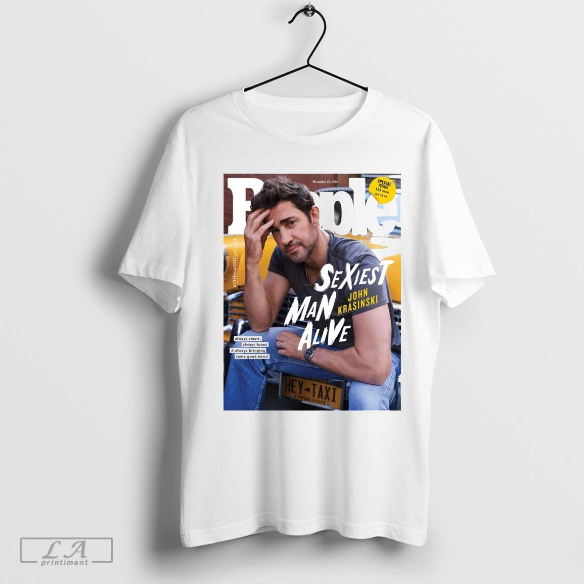 Peoples Man Alive John Krasinski Always Smart Funny Bringing Some Good News Poster