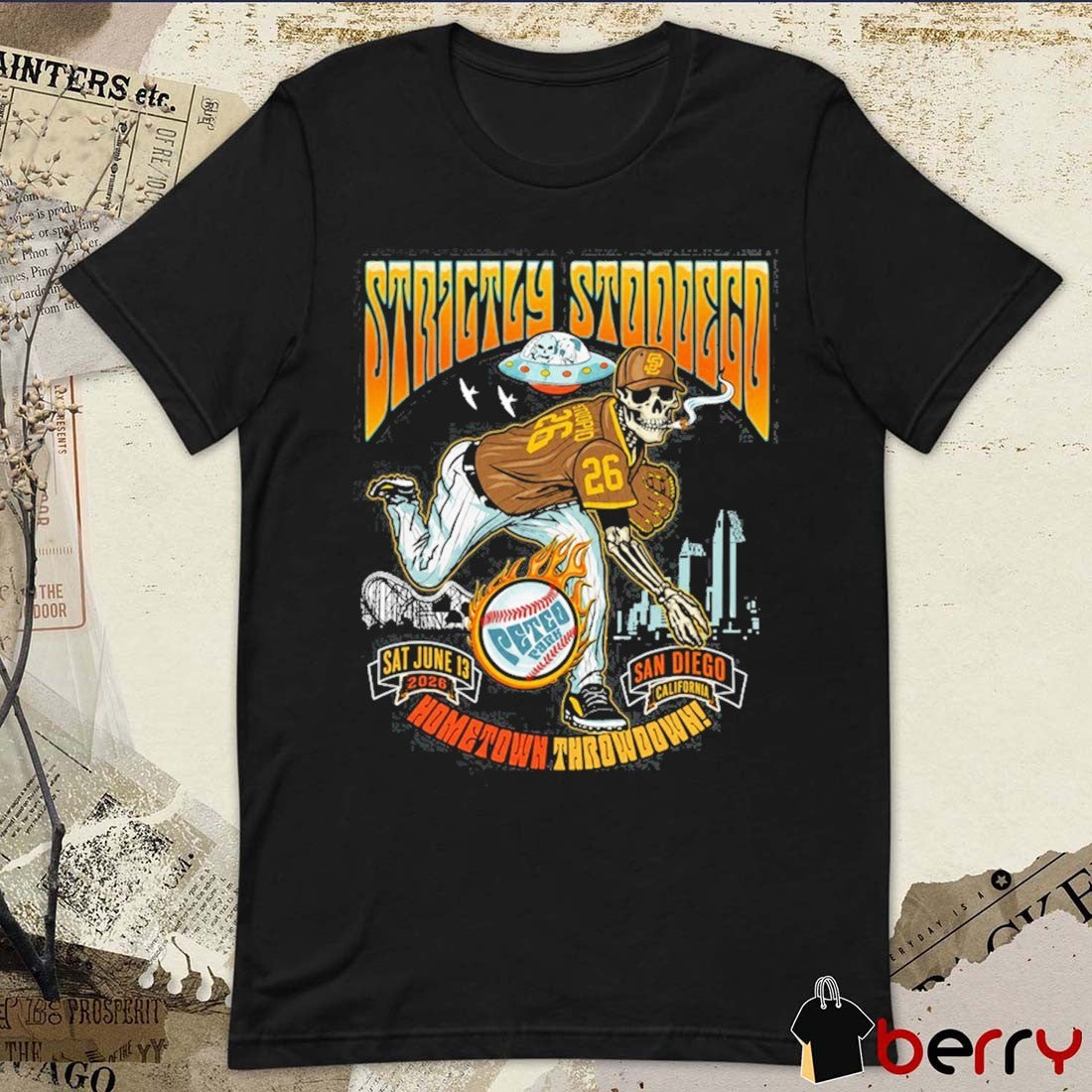 Petco Park Slightly Stoopid June 13 2026 San Diego CA Hometown Throwdown t-shirt