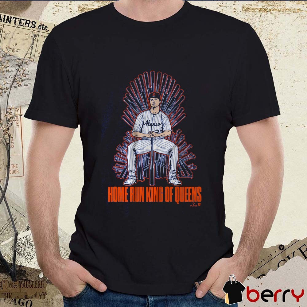 Pete Alonso Home Run King of Queens New York Mets MLB Graphic 2025 t-shirt