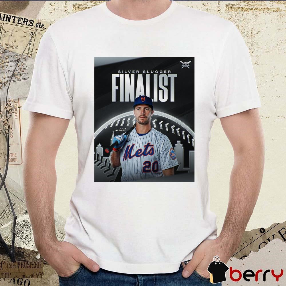 Pete Alonso New York Mets MLB 2024 Silver Slugger finalists Poster t-shirt