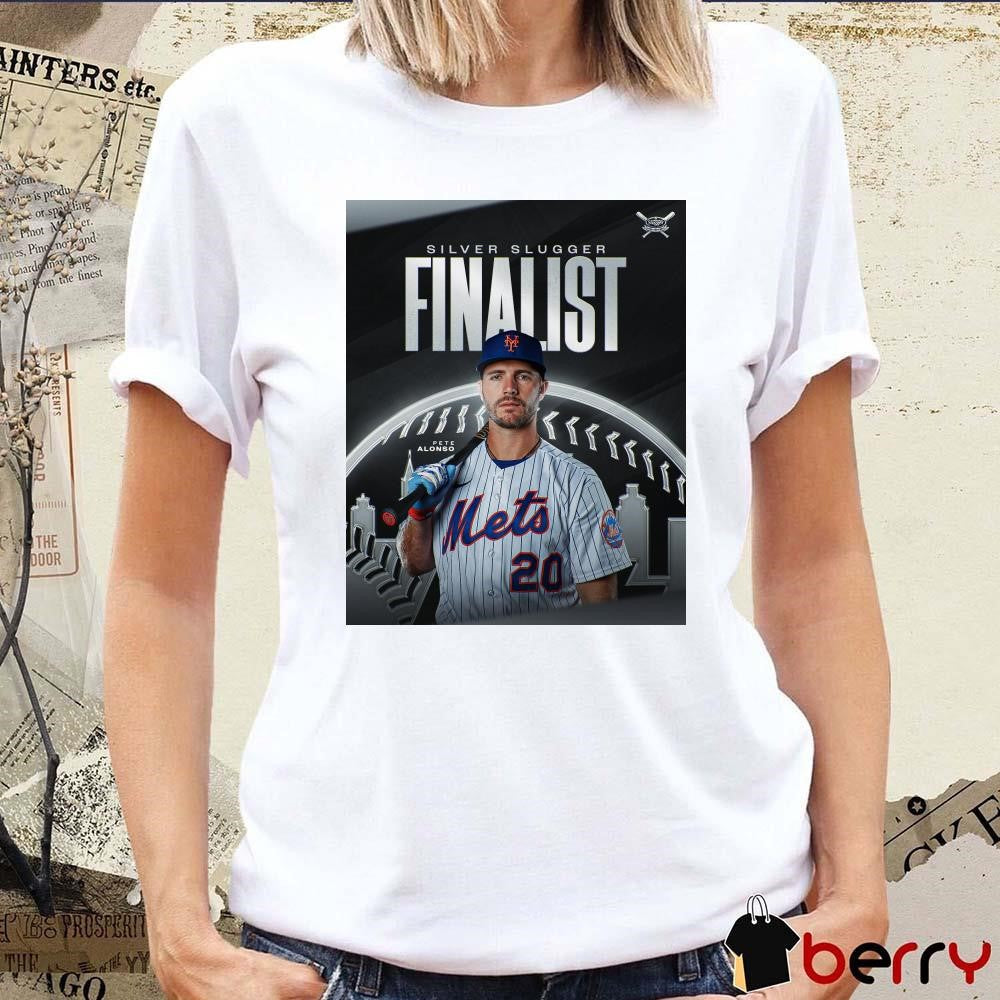 Pete Alonso New York Mets MLB 2024 Silver Slugger finalists Poster t-shirt