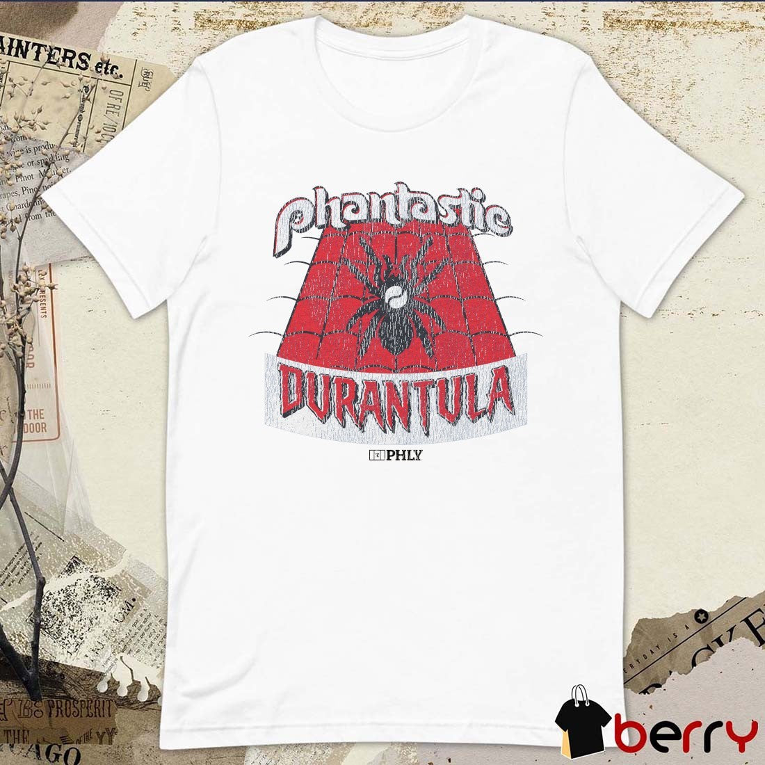 Phantastic Durantula Jhoan Duran Philadelphia Phillies MLB Painting PHLY t-shirt