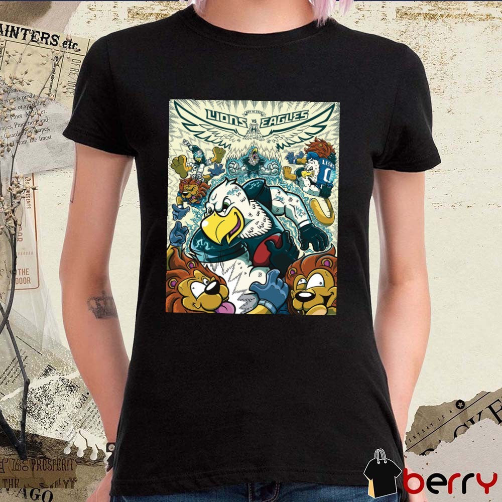 Philadelphia Eagles Vs Detroit Lions Sunday Night Football Week 11 2025 NFL November 16, 2025 Poster t-shirt