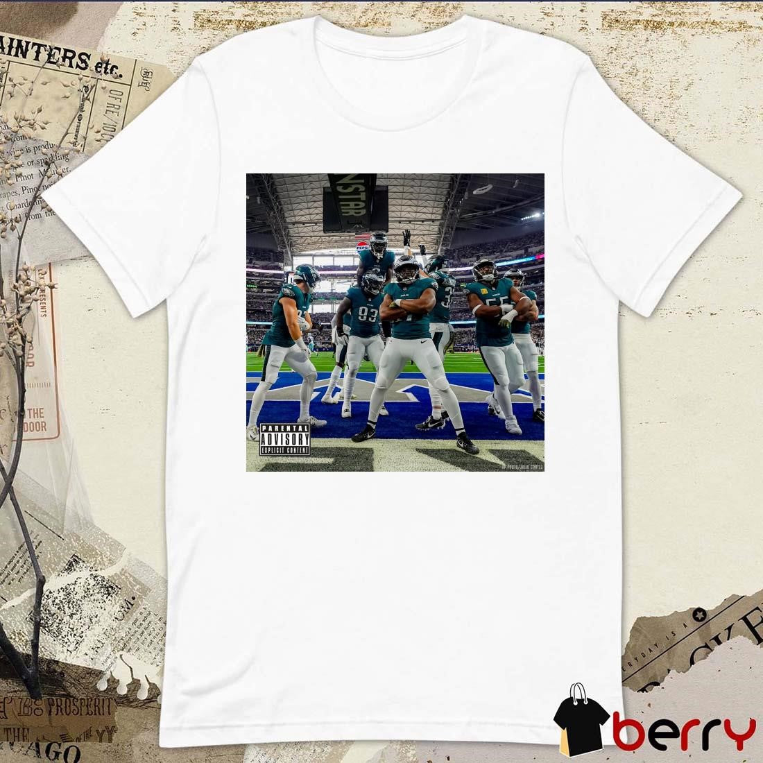 Philadelphia Eagles What’s the name of this album Parental Advisory Poster t-shirt
