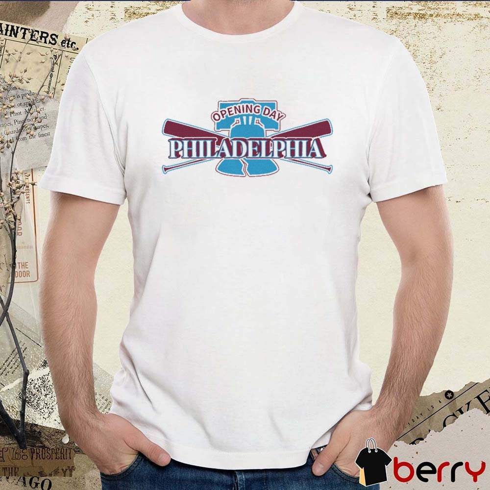 Philadelphia Phillies PHI Opening Day 2025 Major League Baseball t-shirt