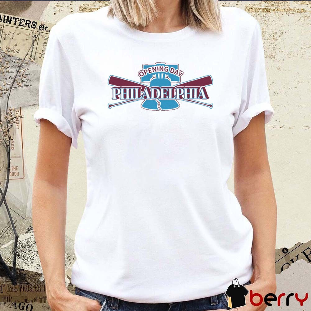 Philadelphia Phillies PHI Opening Day 2025 Major League Baseball t-shirt