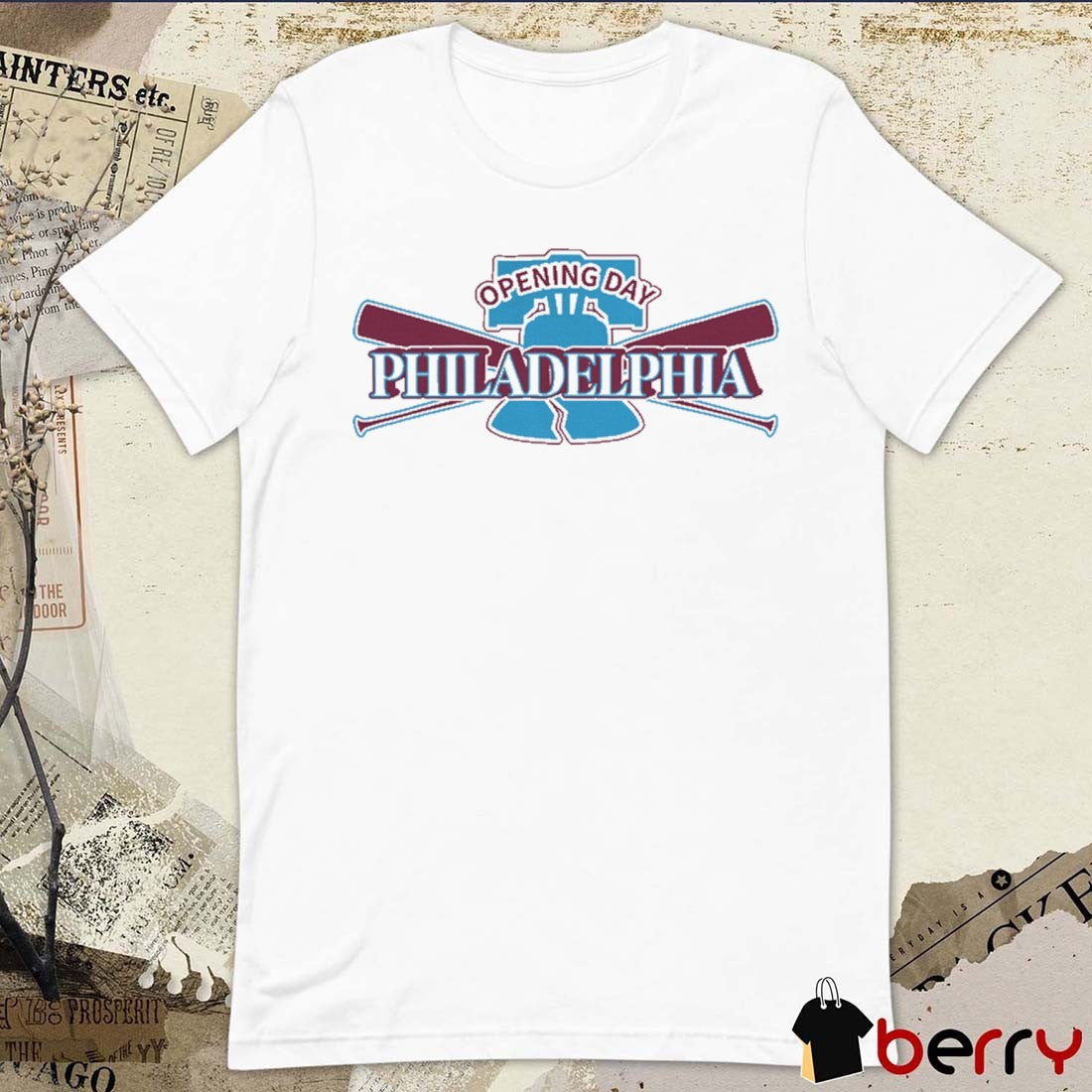 Philadelphia Phillies PHI Opening Day 2025 Major League Baseball t-shirt