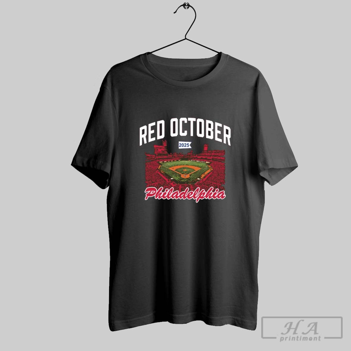 Official Philadelphia Phillies Red October 2025 Citizens Bank Park