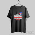 Official Philadelphia Phillies Skyline Player Name Red October 2025