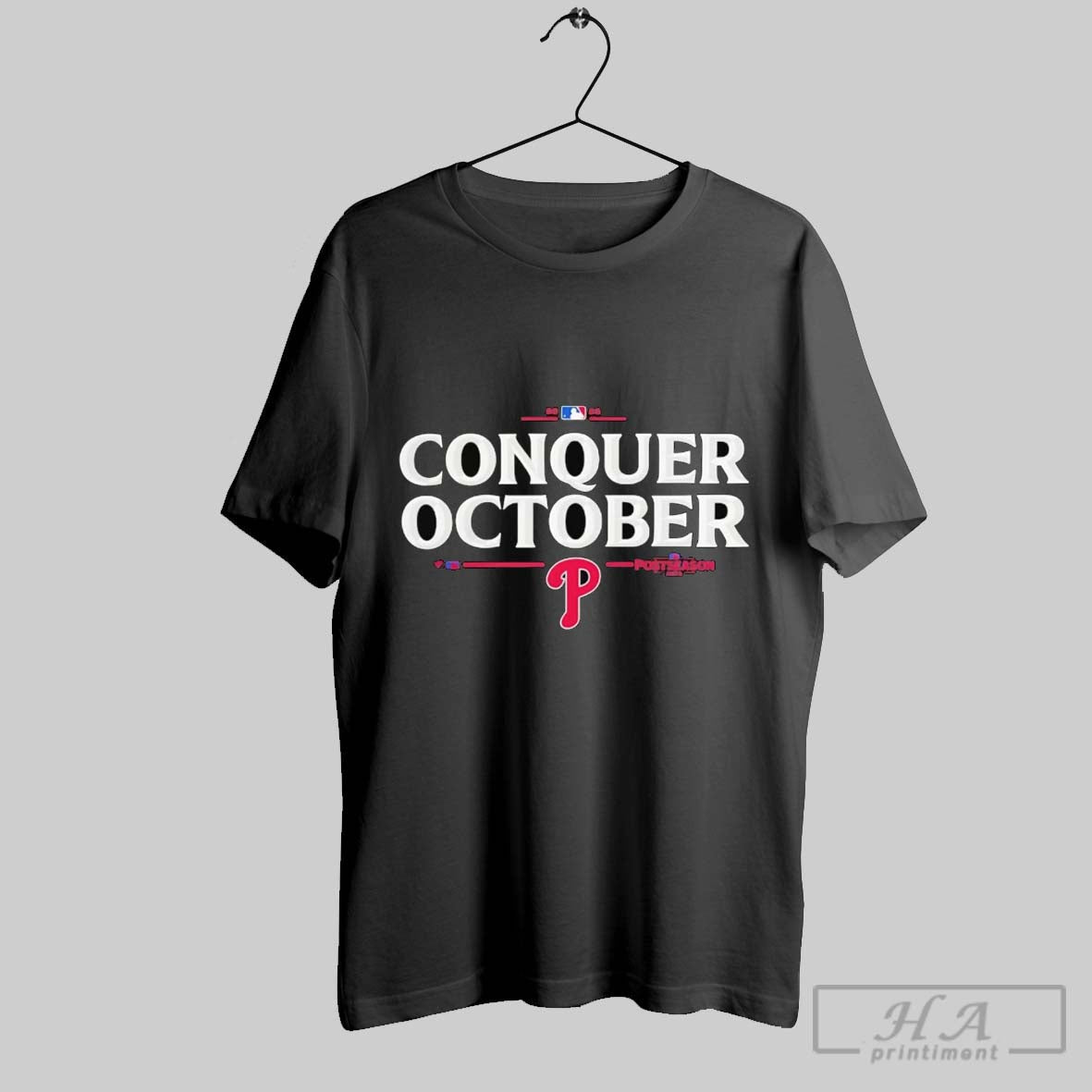 Official Philadelphia Phillies Conquer October 2025 Mlb Postseason