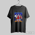 Official Philadelphia Skeleton Basketball Player With Founding Fathers Posters Black