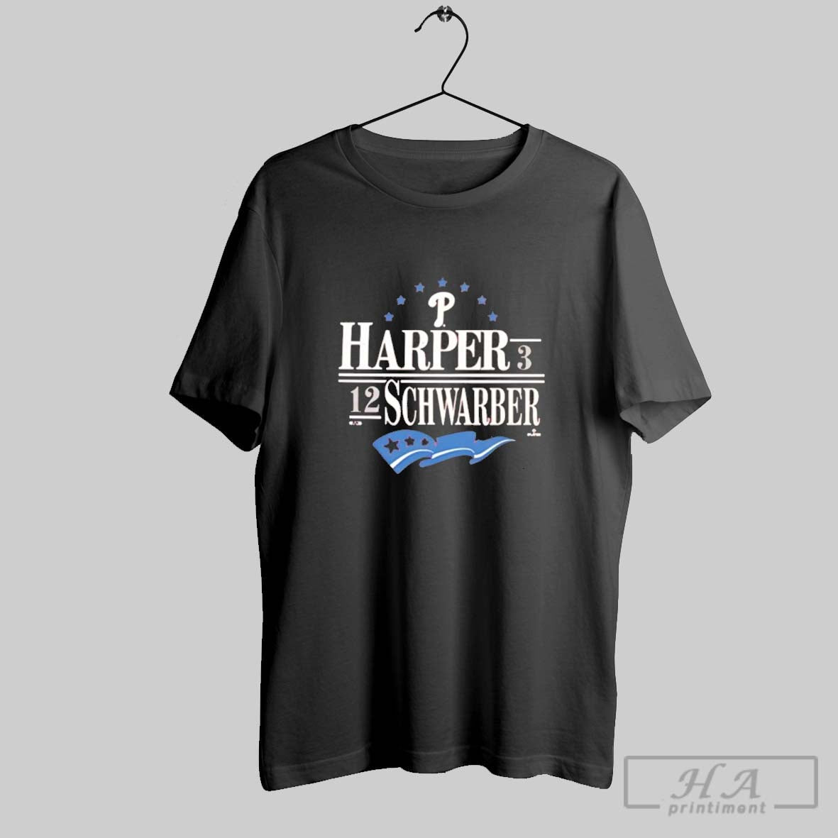 Official Philaelphia Phillies Schwarber And Harper Racer Mlb Player