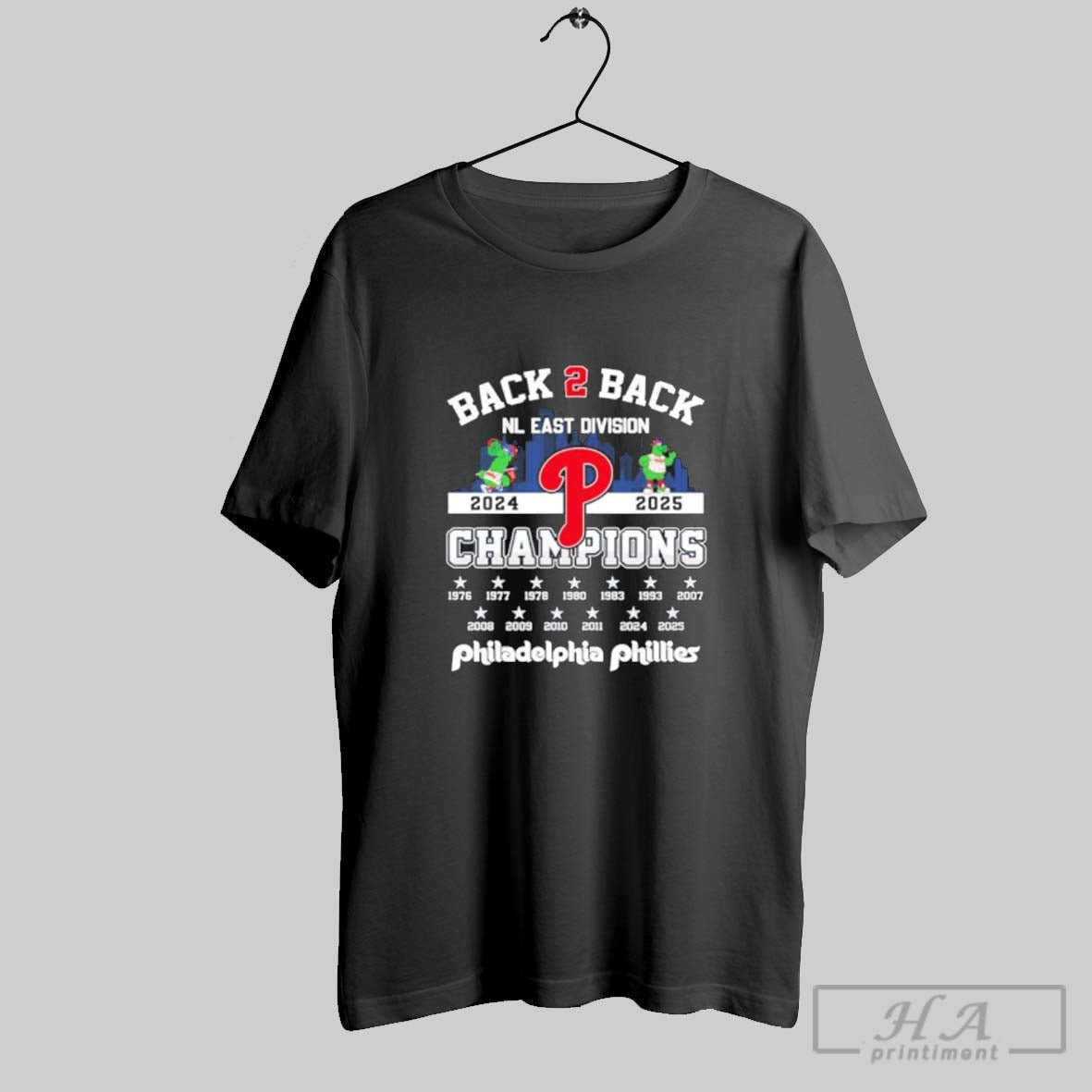 Official Phillies Back 2 Back Nl East Champions 2024 2025