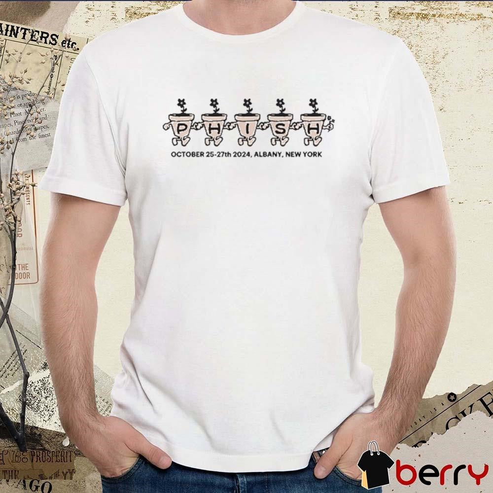 Phish MVP Arena Oct 25-27 2024 In Albany New York t-shirt