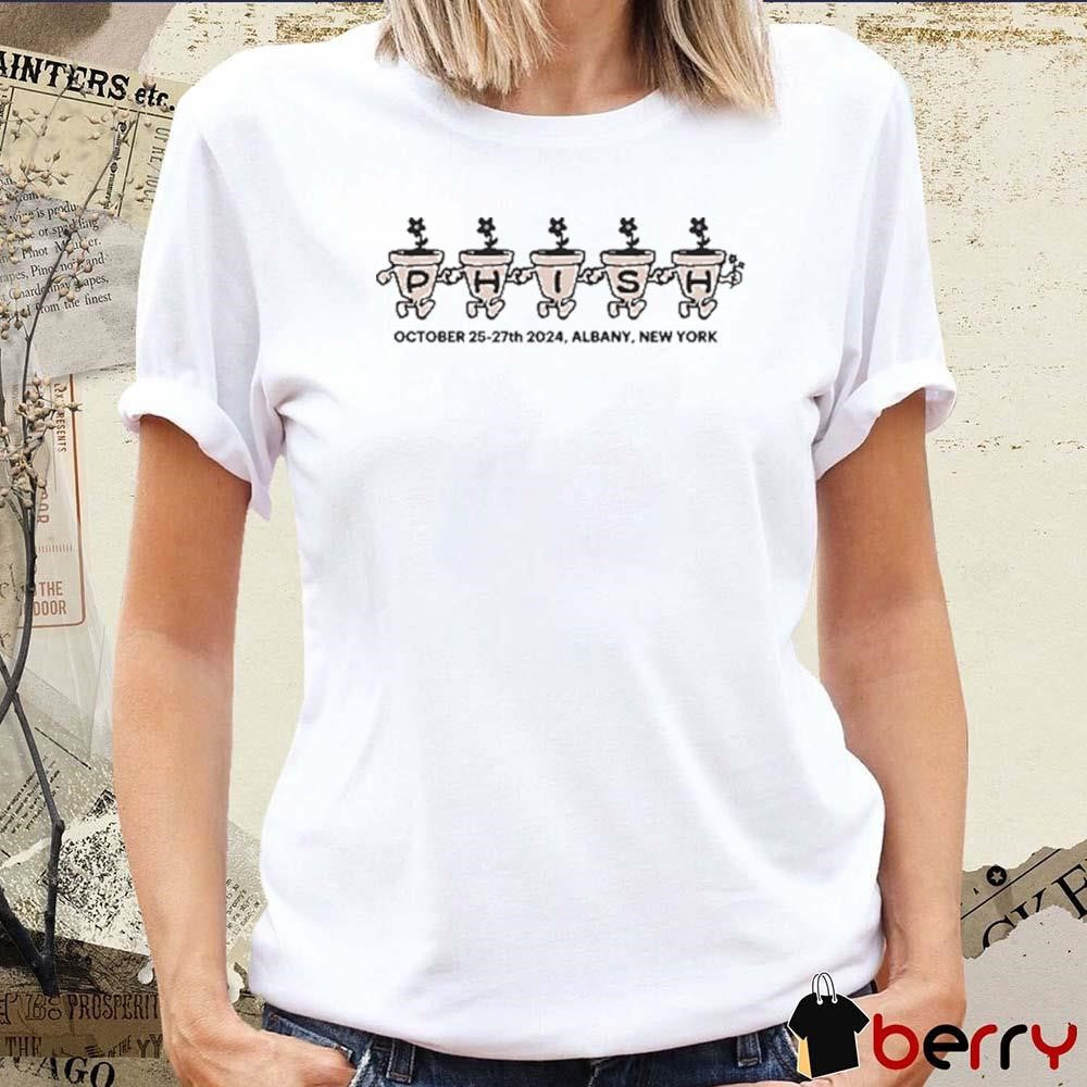 Phish MVP Arena Oct 25-27 2024 In Albany New York t-shirt