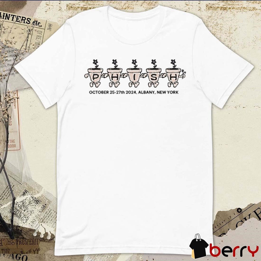 Phish MVP Arena Oct 25-27 2024 In Albany New York t-shirt
