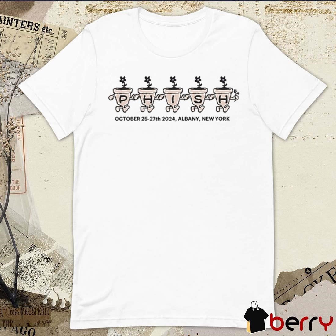 Phish MVP Arena Oct 25-27 2024 In Albany New York t-shirt