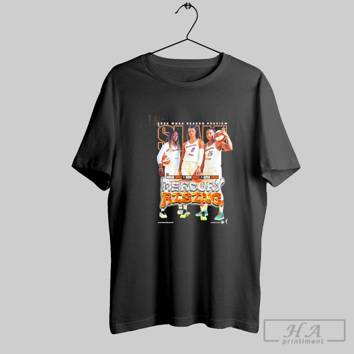 Official Phoenix Mercury Rising Wslam 2025