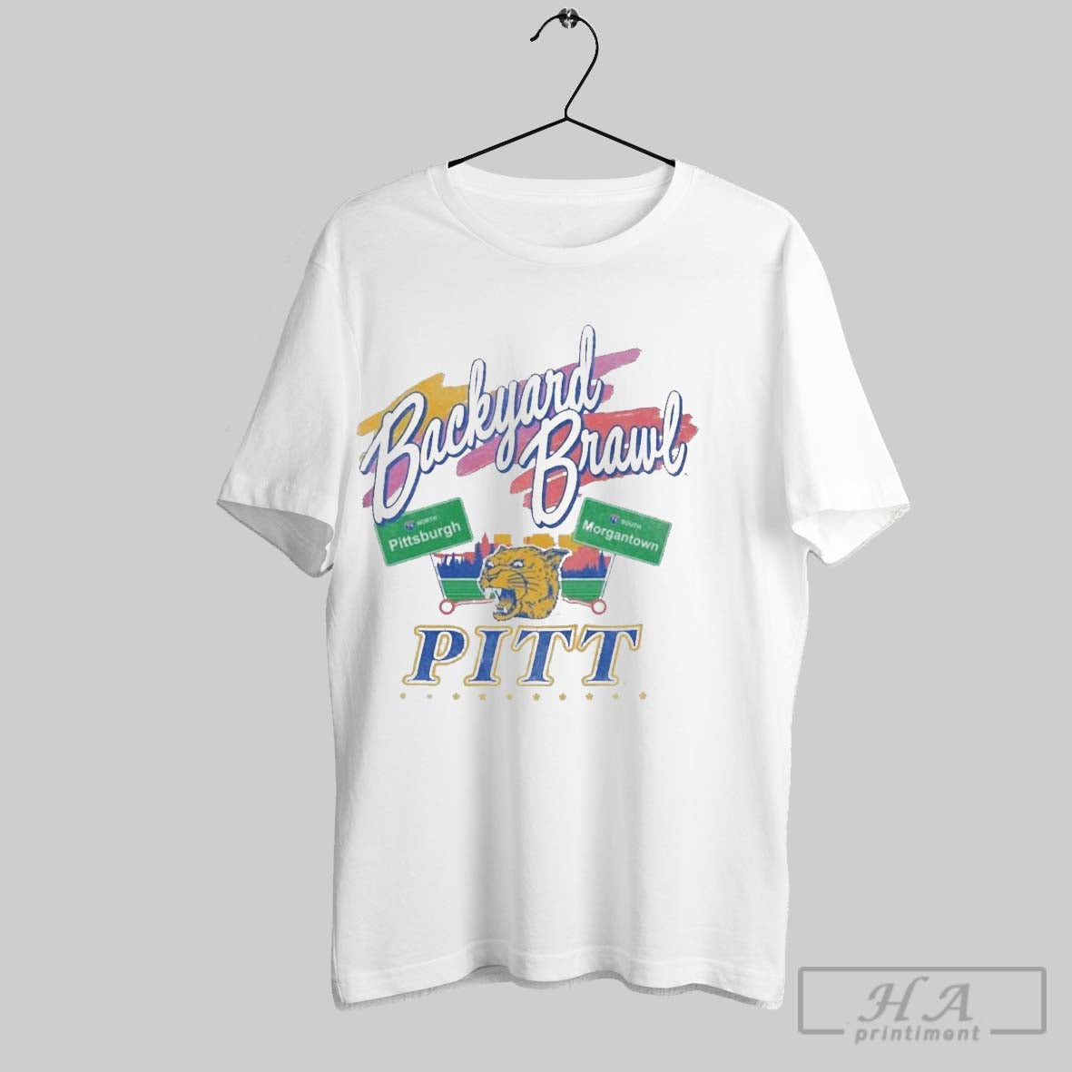 Official Pitt Panthers Backyard Brawl Ringer