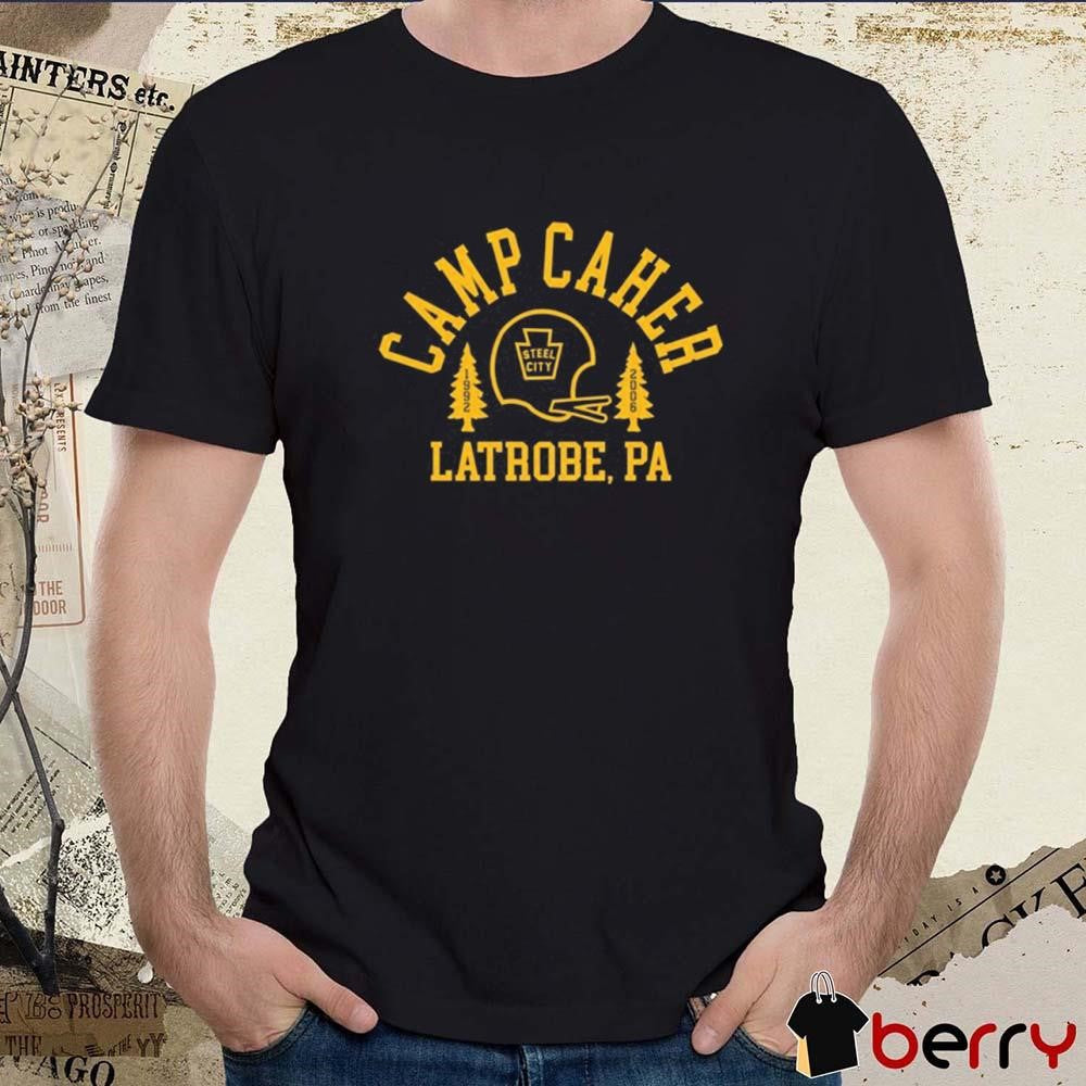 Pittsburgh Dad Camp Caher Steel City Latrobe Pa 1992 2006 t-shirt