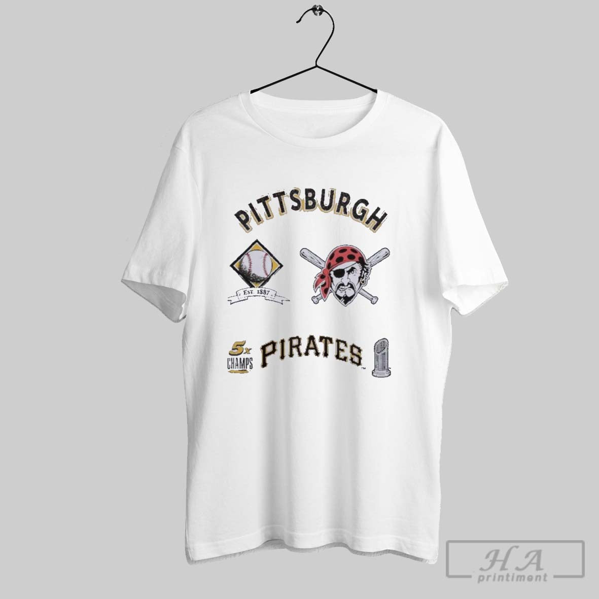 Official Pittsburgh Pirates Defined 5x Champions