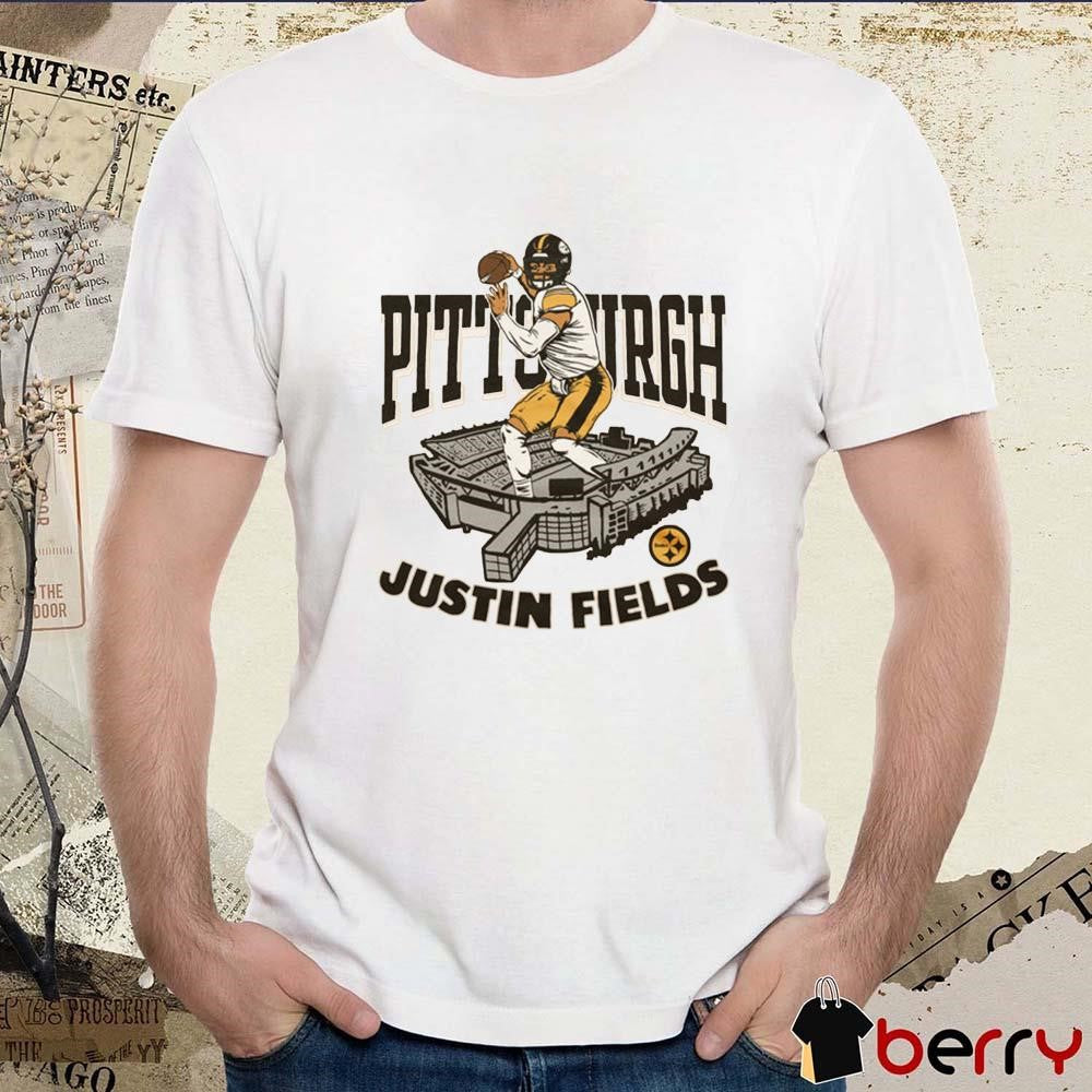 Pittsburgh Steelers Justin Fields NFL Acrisure Stadium t-shirt