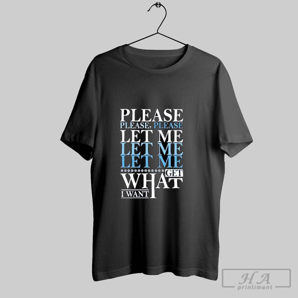 Official Please Please Please Let Me Get What I Want Vintage Posters Black