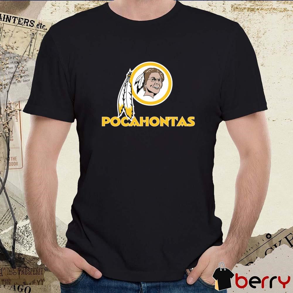 Pocahontas NFL Washington Redskins Parody Old Logo t-shirt