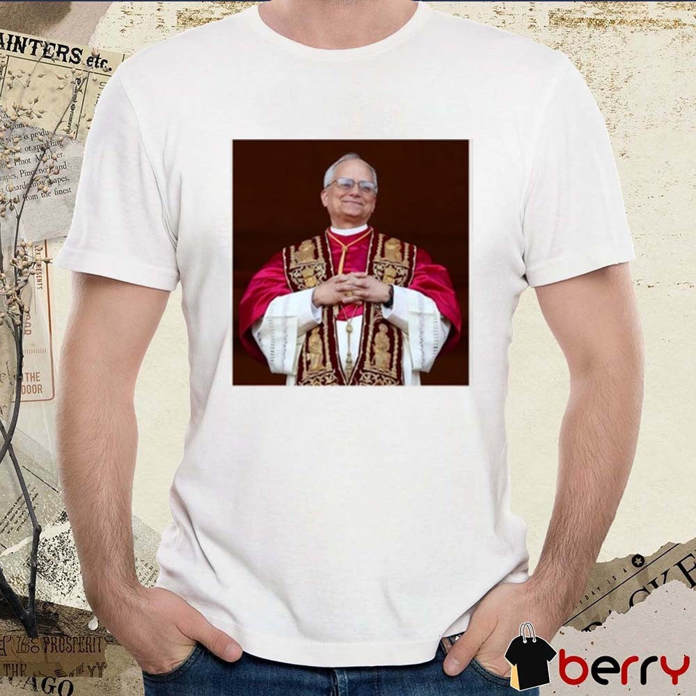Pope Leo XIV Cardinal Robert Prevost Chicago Photo 2025 t-shirt