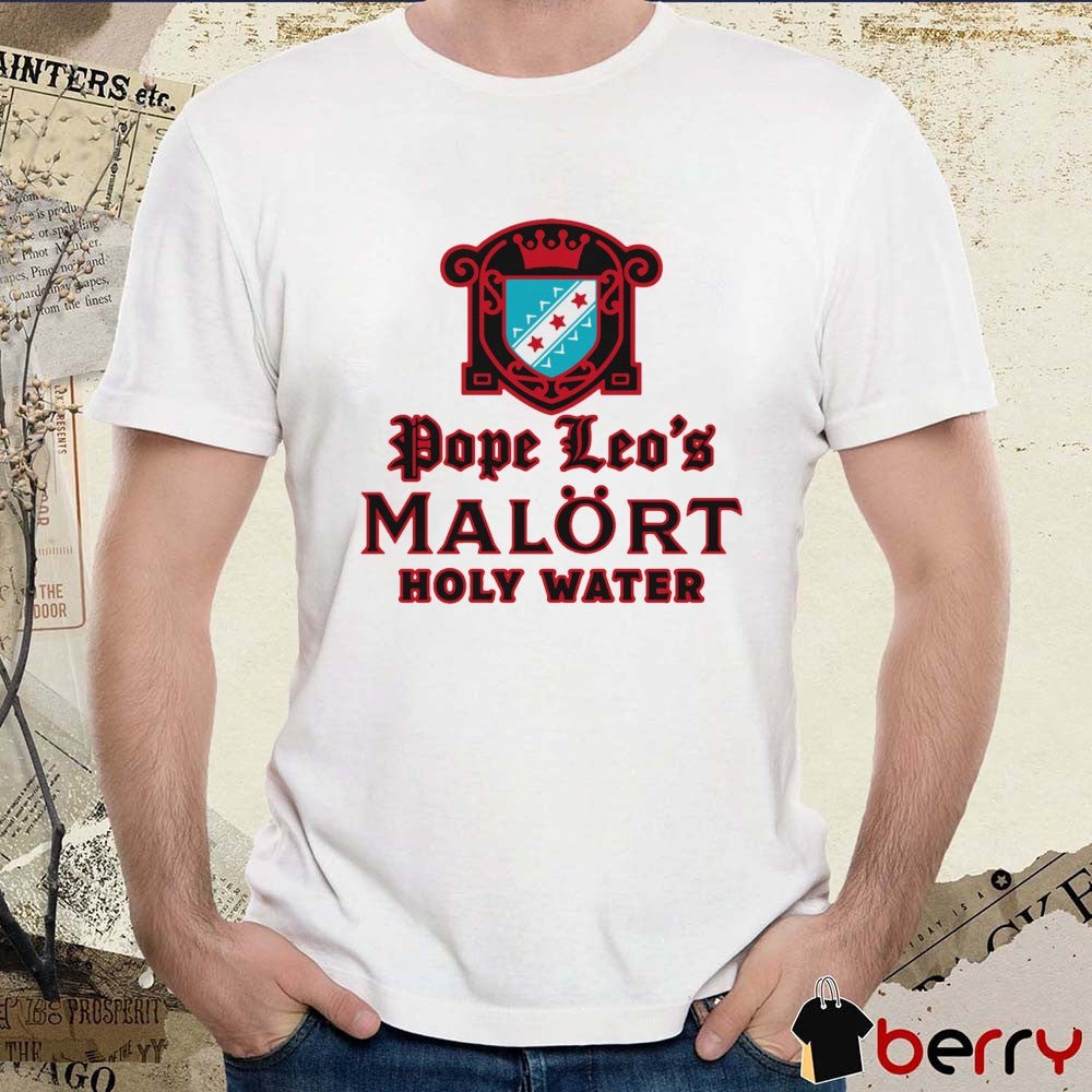 Pope Leo’s Holy Water New Pope Leo XIV t-shirt