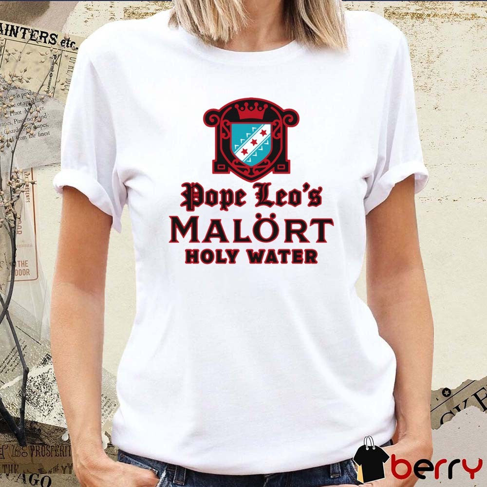 Pope Leo’s Holy Water New Pope Leo XIV t-shirt