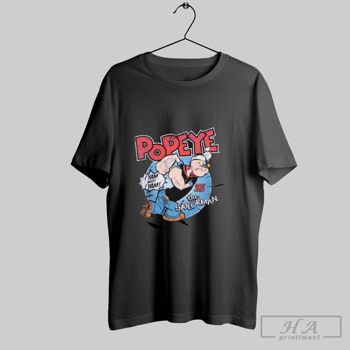 Official Popeye The Sailorman I Yam What I Yam Since 1929 Cartoon