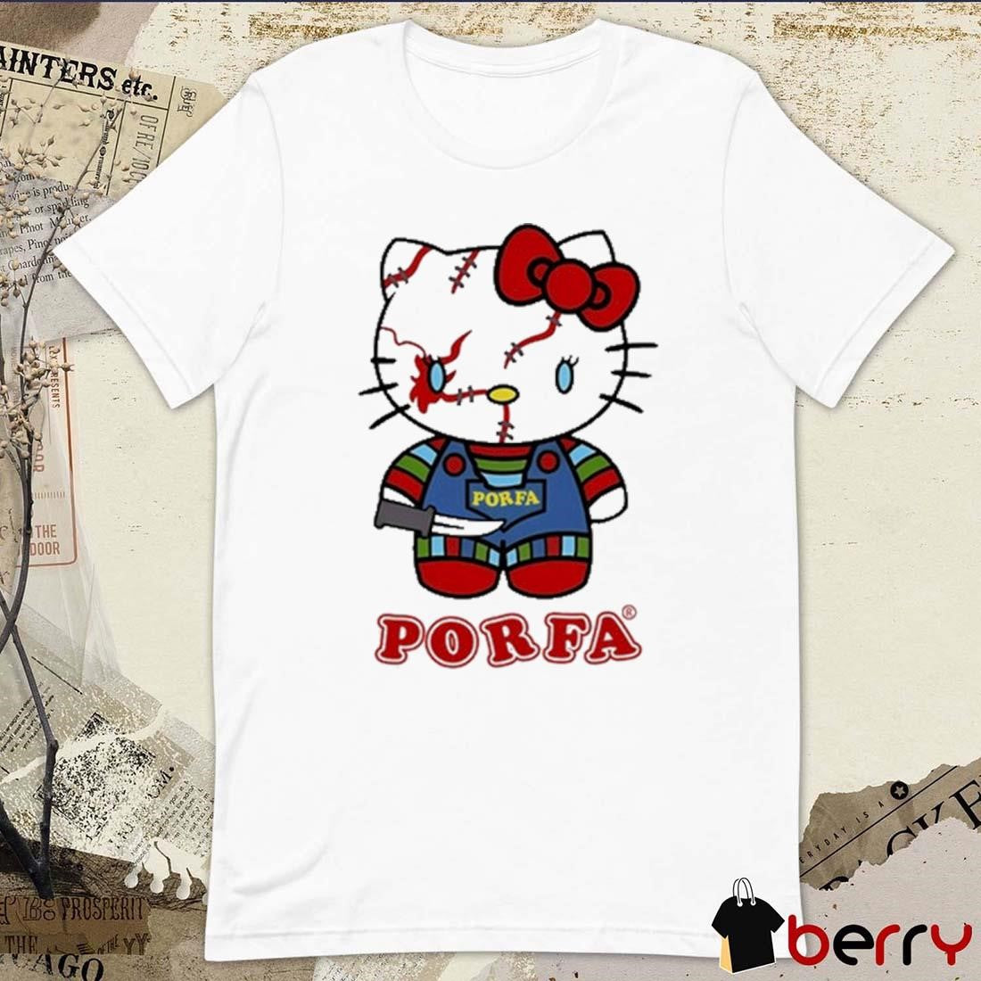Por Favor Porfa Hello Kitty Halloween 2024 t-shirt