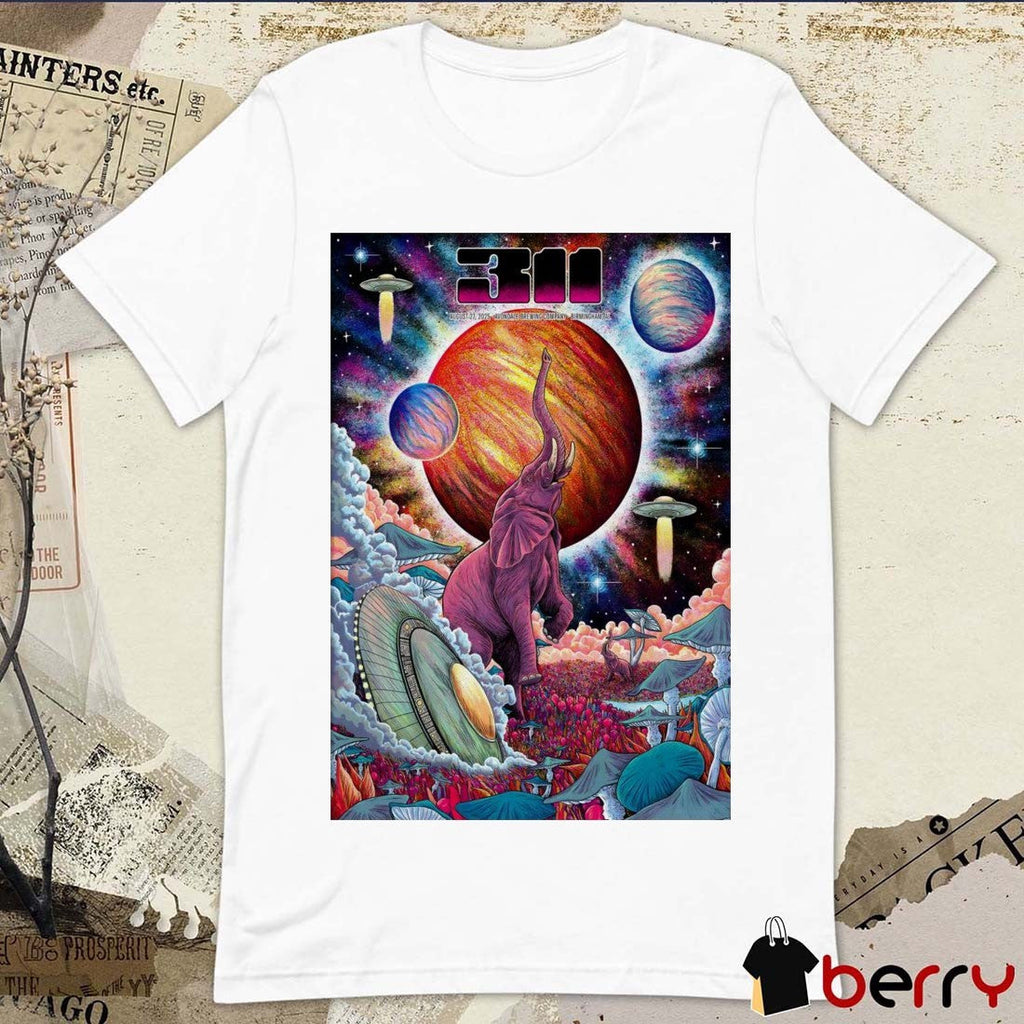 Poster 311 Band Avondale Brewing Company In Birmingham AL August 27 2025 t-shirt