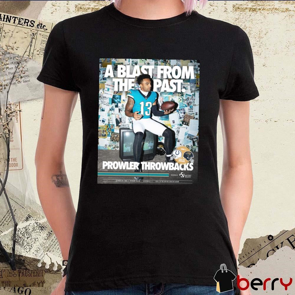 Poster A Blast From The Past Prowler Throwbacks Week 5 Indianapolis Colts vs Jacksonville Jaguars NFL 2024 t-shirt