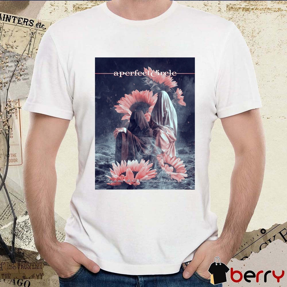 Poster A Perfect Circle May 10, 2025 PNC Music Pavilion Charlotte, NC t-shirt