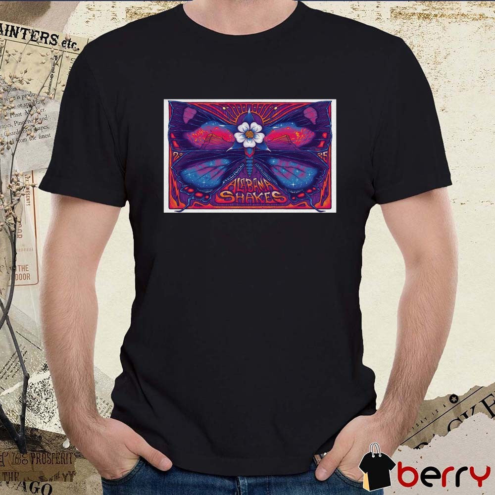 Poster Alabama Shakes At Red Rocks Amphitheatre in Morrison, Colorado July 20, 2025 t-shirt