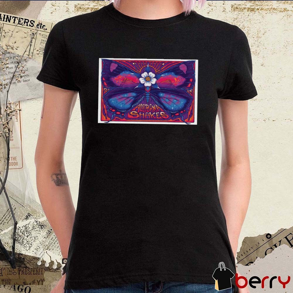 Poster Alabama Shakes At Red Rocks Amphitheatre in Morrison, Colorado July 20, 2025 t-shirt