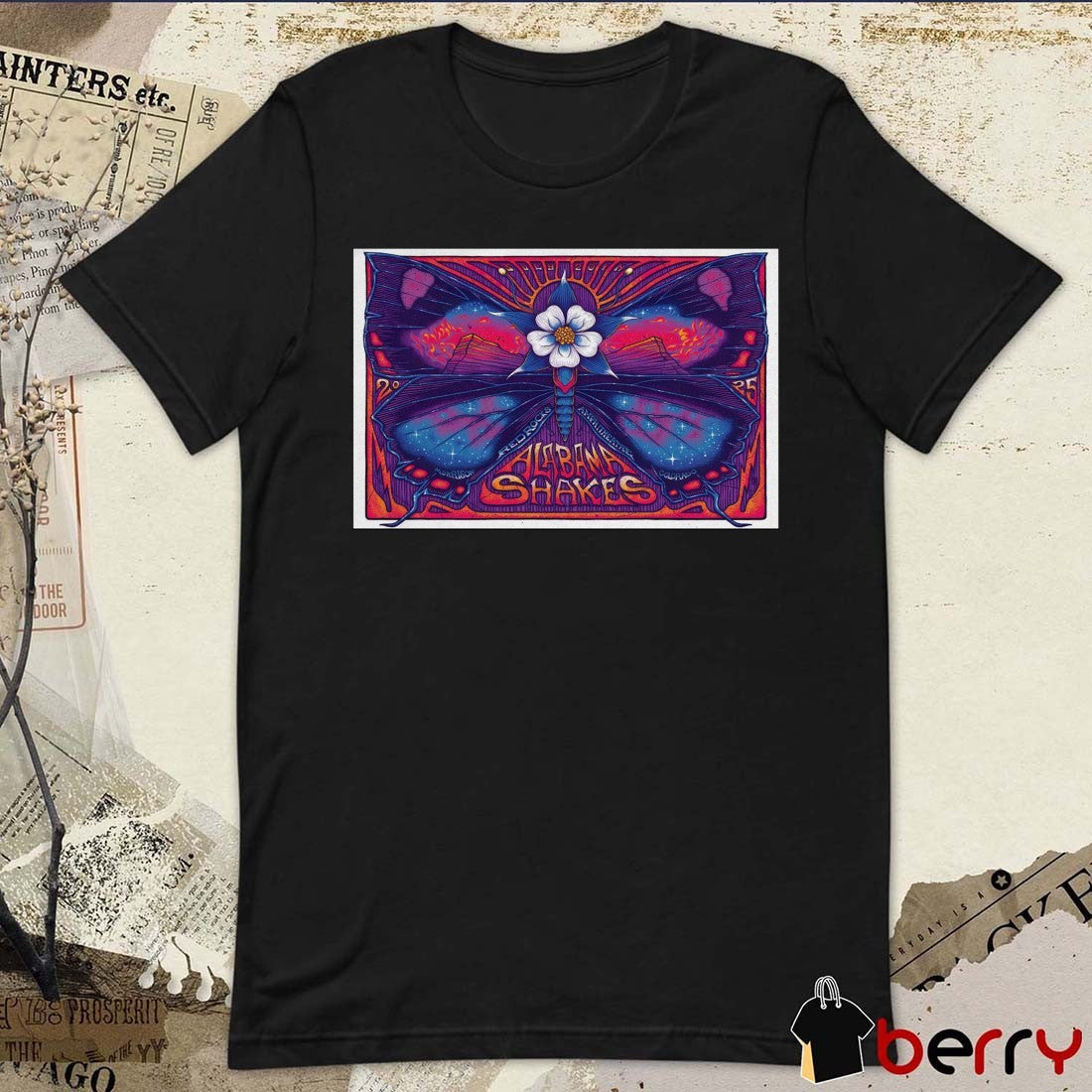 Poster Alabama Shakes At Red Rocks Amphitheatre in Morrison, Colorado July 20, 2025 t-shirt