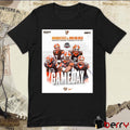 Poster Arkansas State Red Wolves vs. Bowling Green Falcons Hancock Whitney Stadium Ventures Bowl Gameday t-shirt