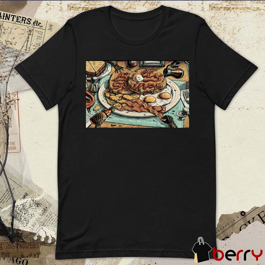 Poster Billy Strings November 12 2025 MVP Arena In Albany, NY t-shirt