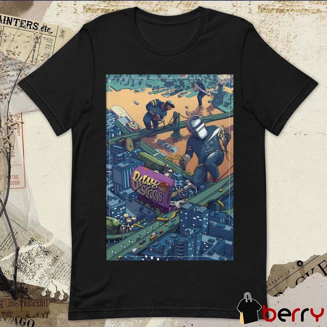 Poster Billy Strings Prudential Center in Newark NJ November 14 2025 t-shirt