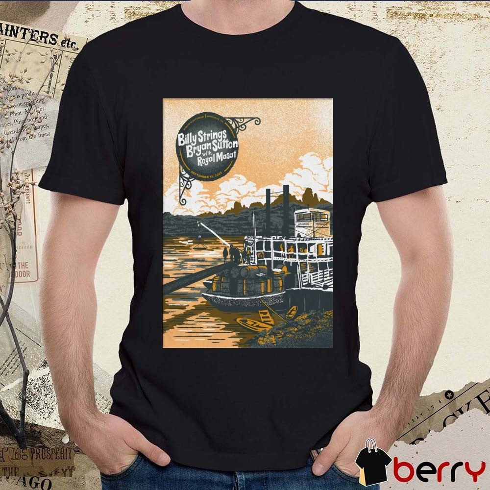 Poster Billy Strings September 15 2025 Ryman Auditorium Nashville TN t-shirt